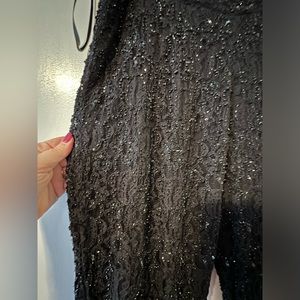 Black INC beaded lace pants size 14